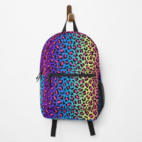 Discover Rainbow Leopard Backpack