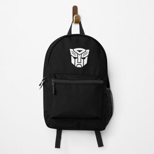 Discover Transformers - White Autobot Symbol Backpack