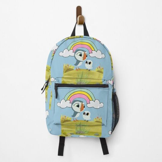 Discover Puffin Rock rainbow Backpack