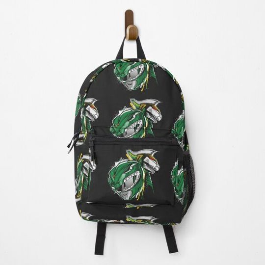 Discover Green Ranger dragon zord Backpack