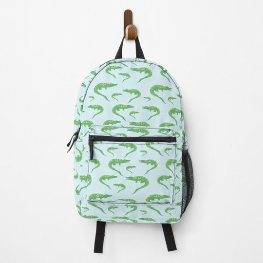 Discover Green Alligator Backpack