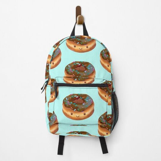 Discover Happy Chocolate Frosted Donut Backpack