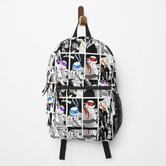 Discover TMNT Black Backpack