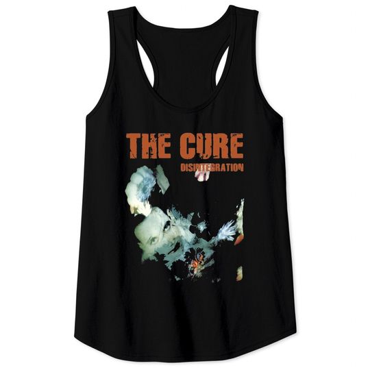 Discover Vintage The Cure Disintegration Tank Tops