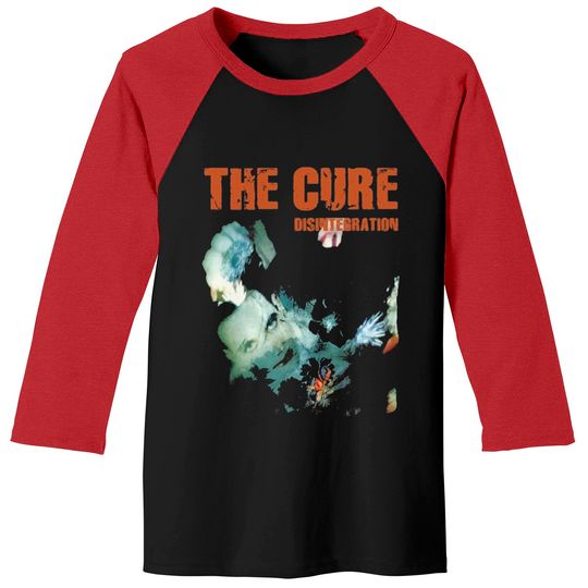 Discover Vintage The Cure Disintegration Baseball Tees