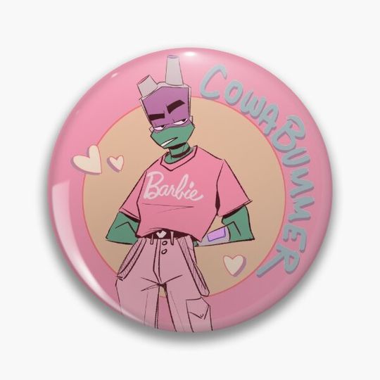 Discover Cowabummer Pin Button