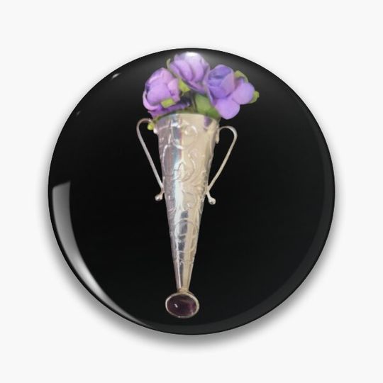 Discover Lapel pin boutonniere by UsnU for Poirot fans Pin Button