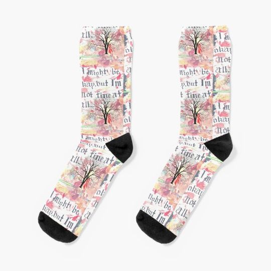 Discover Red All two well Socks