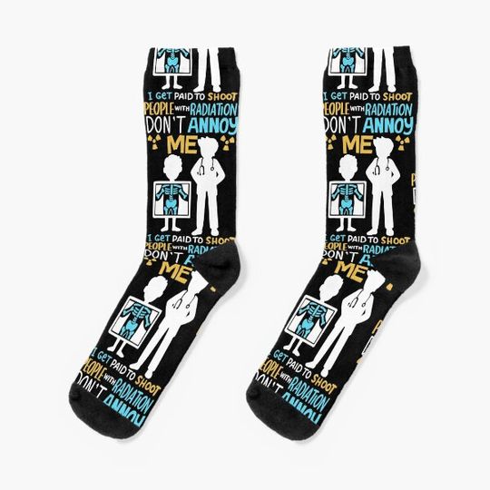 Discover Don’t Annoy Me Radiology Radiologist Gift Socks