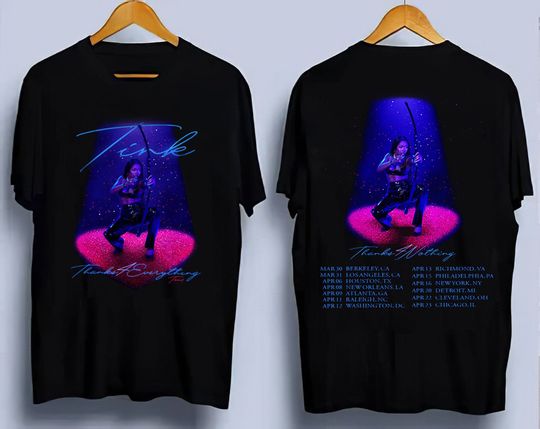 Discover Tink Singer Shirt, Summer Carnival Tour 2023 Shirt, Keepsake or Birthday Gift Shirt