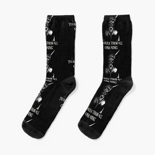 Discover The Rings of Power LOTR Socks