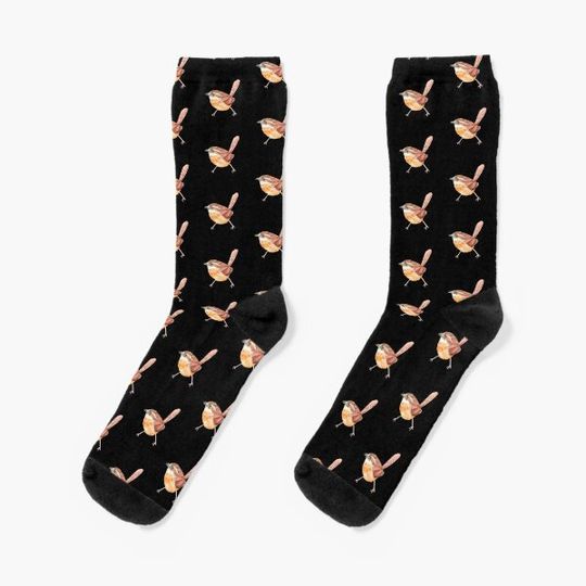 Discover Carolina Wren Socks