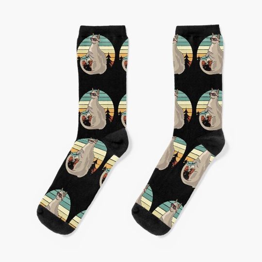 Discover Funny Disc Golf Player Gift Idea Socks