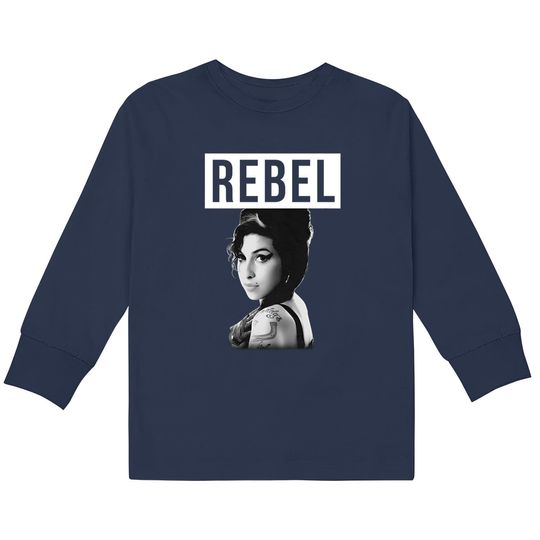 Discover Amy Winehouse Unisex Kids Long Sleeve T-Shirts: Rebel