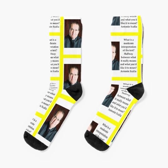Discover Antonin Scalia Socks