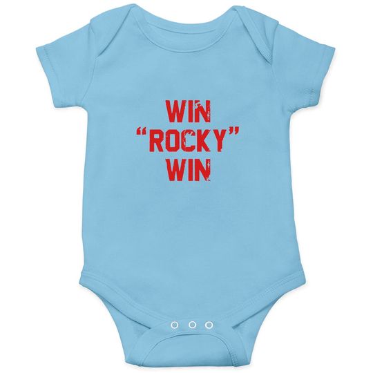 Discover Win Rocky Win Onesies boxing training classic philly movie fight balboa
