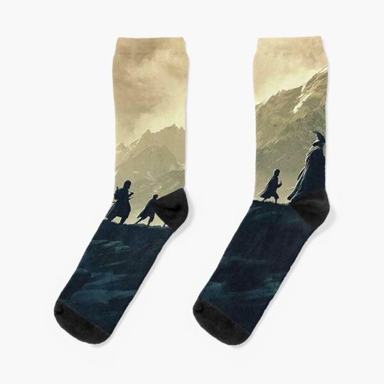 Discover long journey ahead Socks