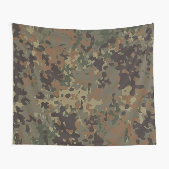Discover flecktarn german military camouflage. Tapestry