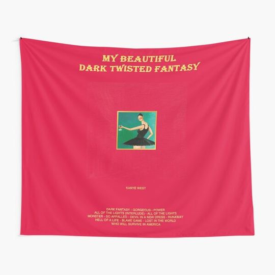 Discover My Beautiful Dark Twisted Fantasy Tapestry