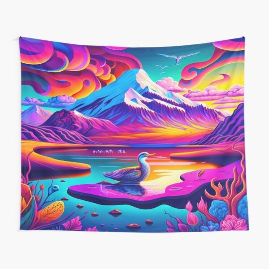 Discover Nature That Does Not Exist | Iceland | Style by Lisa Frank Tapestry