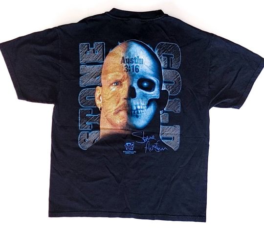 Discover Vintage WWF Stone Cold Steve Austin Hanes T-Shirt