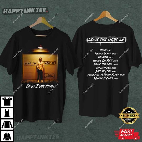Discover Bailey Zimmerman Tour 2023 Merch T-Shirt