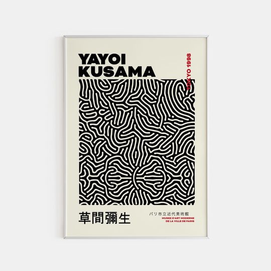 Discover Yayoi Kusama Poster