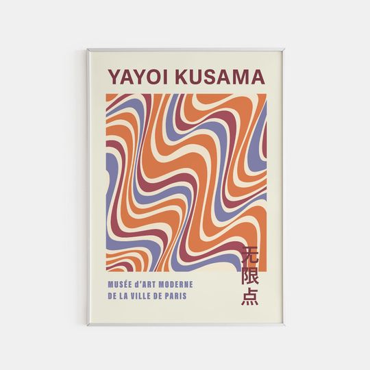 Discover Yayoi Kusama Poster