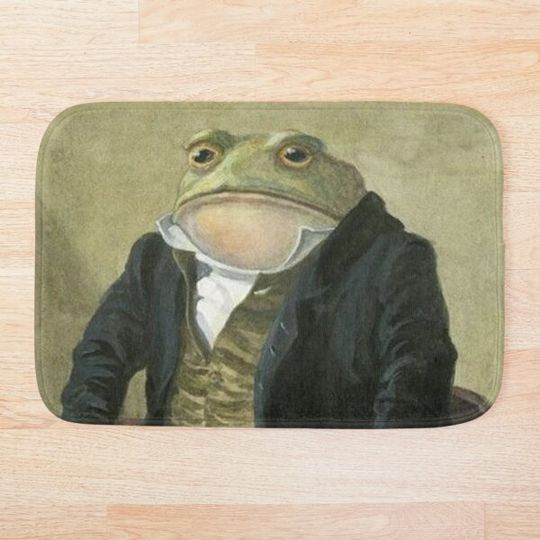 Discover Colonel Toad / Sir Toad Bath Mat