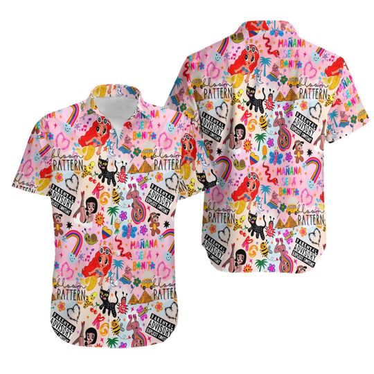 Discover Karol G Summer Hawaiian Shirt | Karol G Maana Sera Bonito Hawaiian Shirt