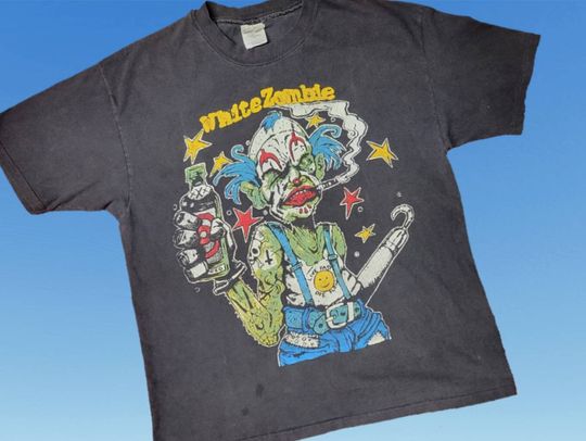 Discover Vintage 1990s White Zombie Tshirt