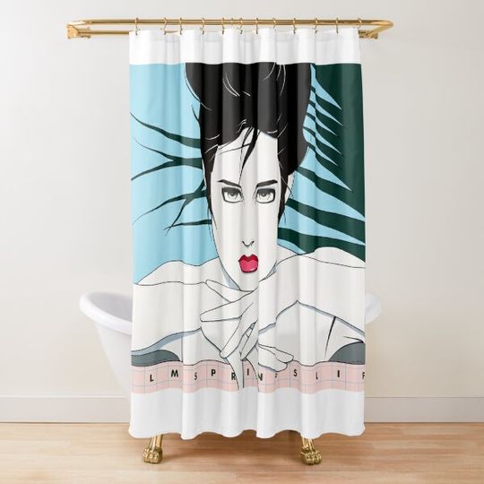Discover Patrick Nagel Shower Curtain