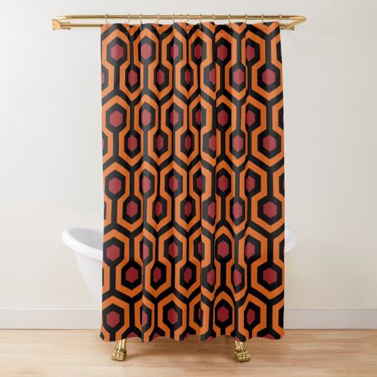 Discover The Shining overlook hotel carpet pattern Shower Curtain