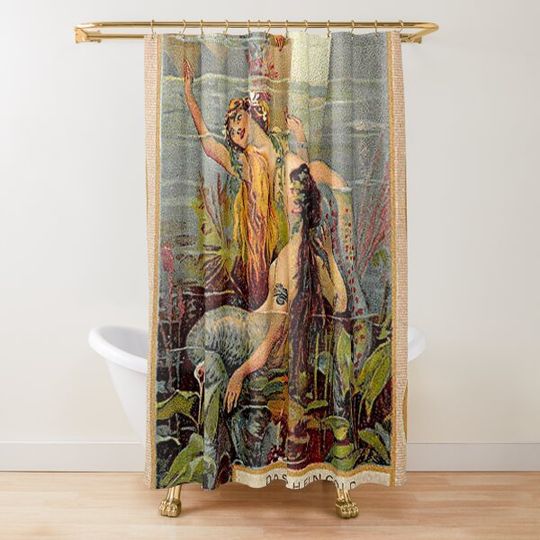Discover Das Rheingold Mermaid Shower Curtain