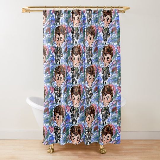 Discover Dr who Shower Curtain