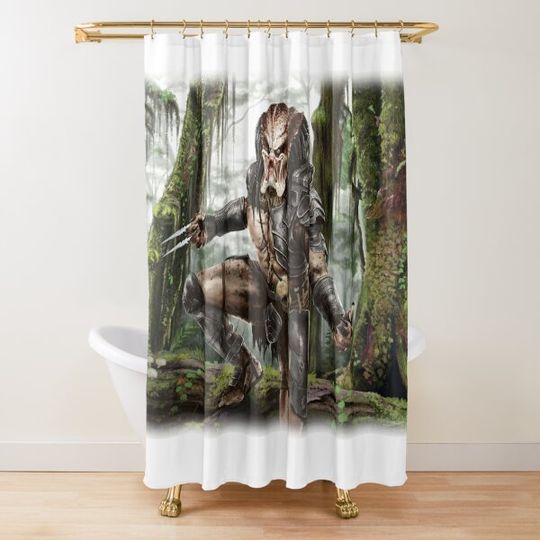 Discover Predator Shower Curtain