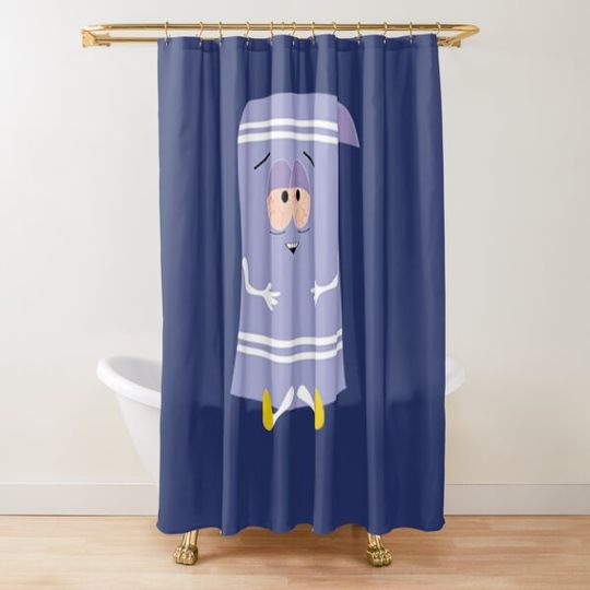 Discover Don’t forget to bring a towel Autocollant Shower Curtain