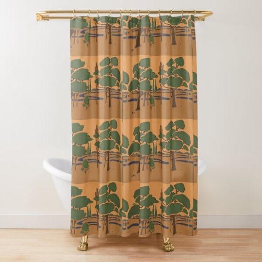 Discover Arts & crafts /Craftsman Trees Shower Curtain