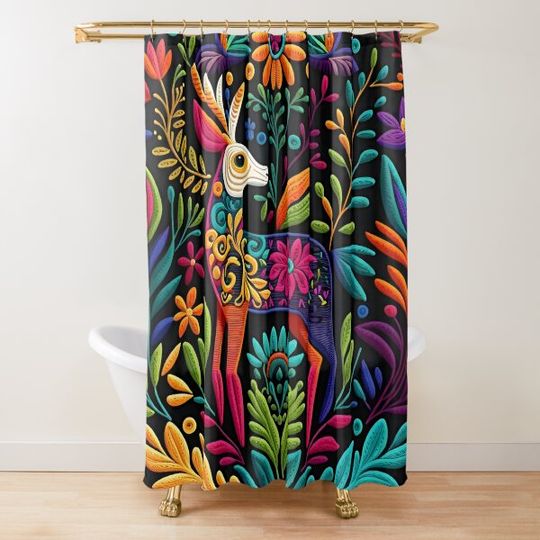 Discover OTOMI ALEBRIJE Shower Curtain
