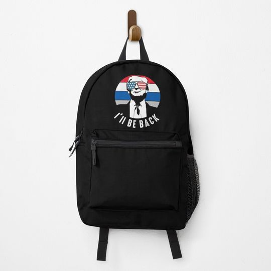 Discover Ill Be Back Trump 2024 Backpack