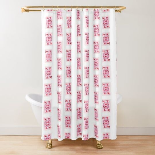 Discover Queen of All Hearts Shower Curtain
