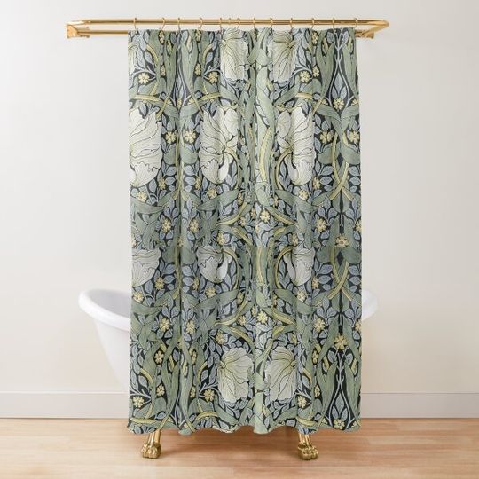Discover William Morris - Pimpernel   Design Shower Curtain