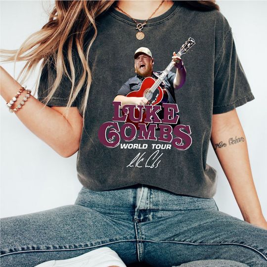 Discover Lukee Comb World Tour 2023 T-Shirt, Lukee Comb World Tour Shirt