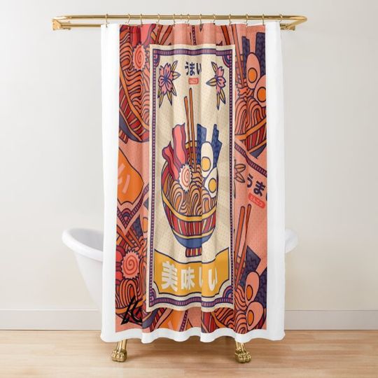 Discover The Greatest Ramen, Japanese Culture! Shower Curtain