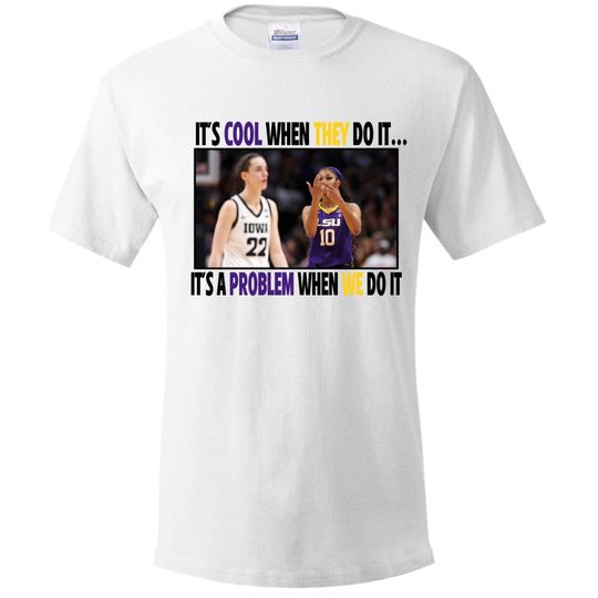 Discover It's Cool When They Do It Angel Reese Tee, Women's Basketball, African American Shirt