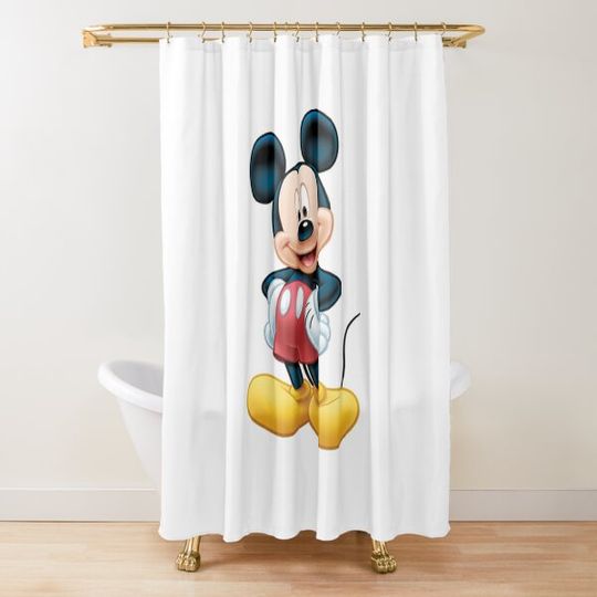 Discover Micky mouse Shower Curtain