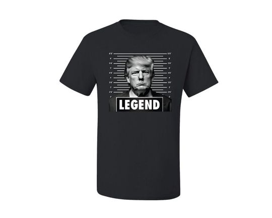 Discover Trump Legend Mugshot Shirt, Take America Back T-shirt, Republican Shirt, Pro-Trump Supporter Tee