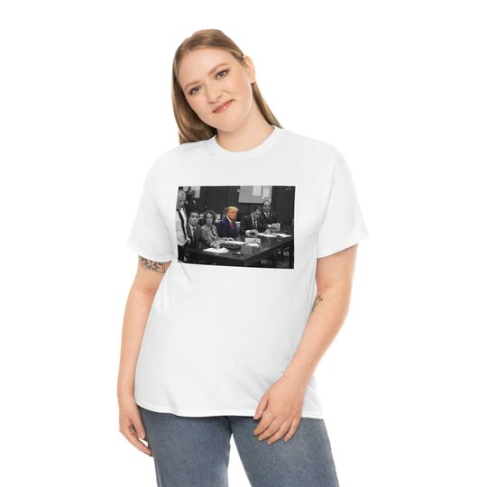 Discover Trump Shirt, Courtroom Photo Merchandise