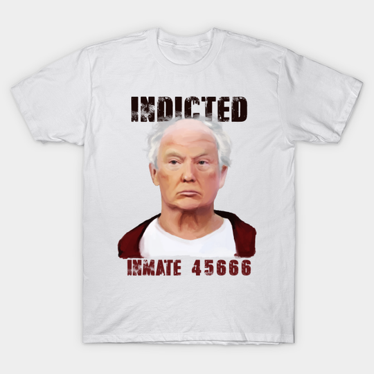 Discover Indicted Inmate  Trump - T-Shirt