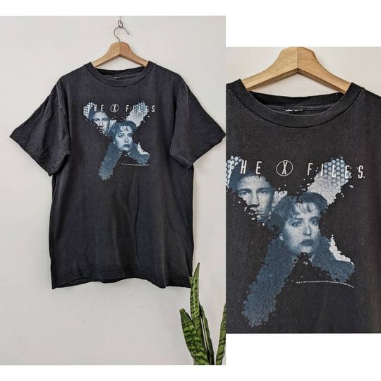 Discover Vintage X-Files T-shirt Movie Merch 1995